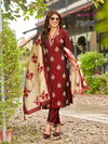 Venus By Aanchi Rangila Silk Stylish Kurti With Bottom Dupatta Wholesale Clothing Suppliers In India